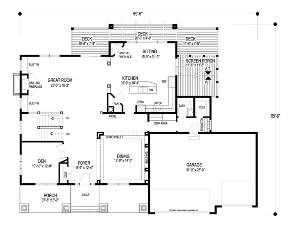 205474 Lower Floor Plan